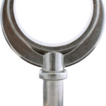 1852 Åregaffel aluminium 2 1/4", blank