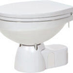 Jabsco Quiet Flush E2 elektrisk toalett for saltvann